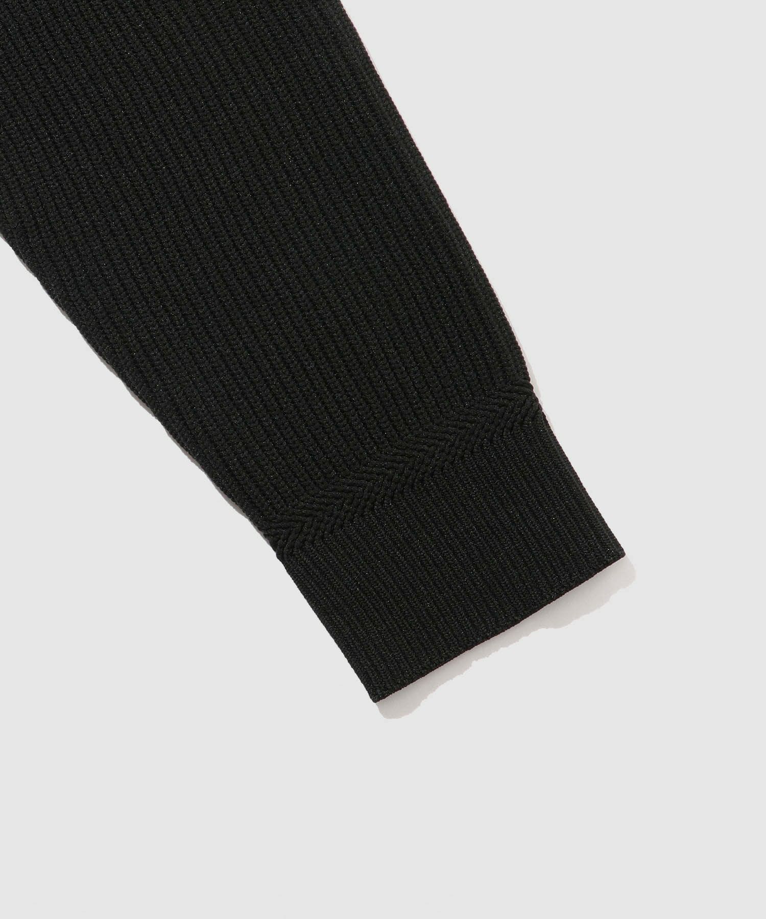 [期間限定価格]NAVY 畦ドライバーズニットブルゾン メンズ