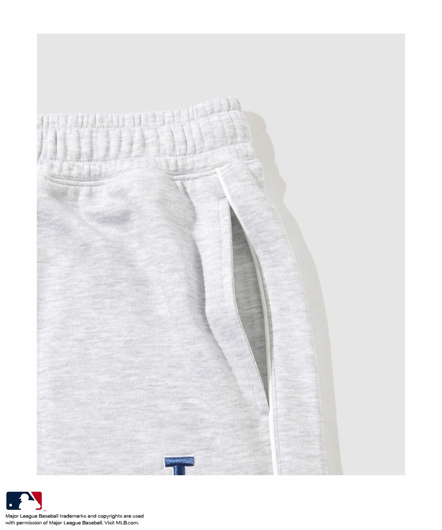 MLB ライン入りスウエットパンツ メンズ商品サムネイル-6