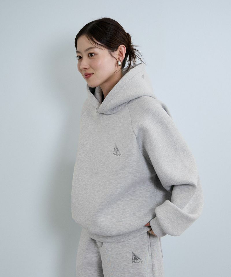 nAvy  ポンチ素材ワイドパーカー レディース商品画像-1