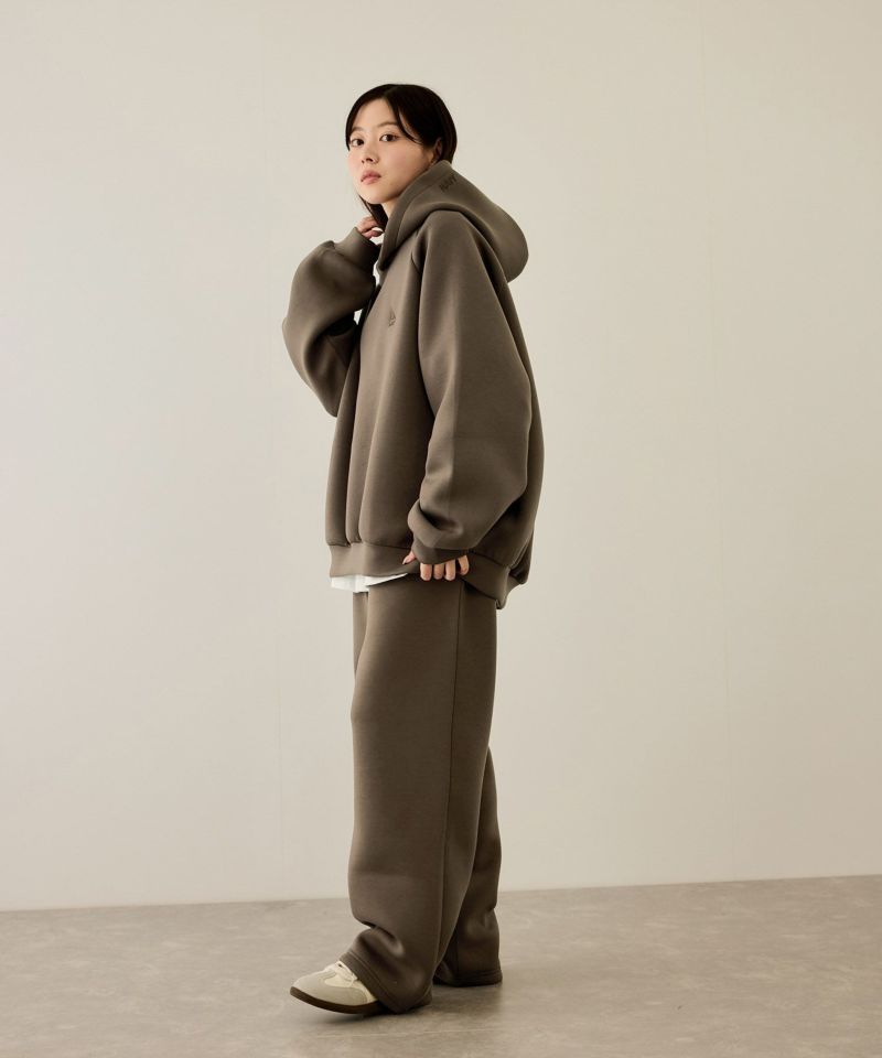 nAvy  ポンチ素材ワイドパーカー レディース商品画像-8