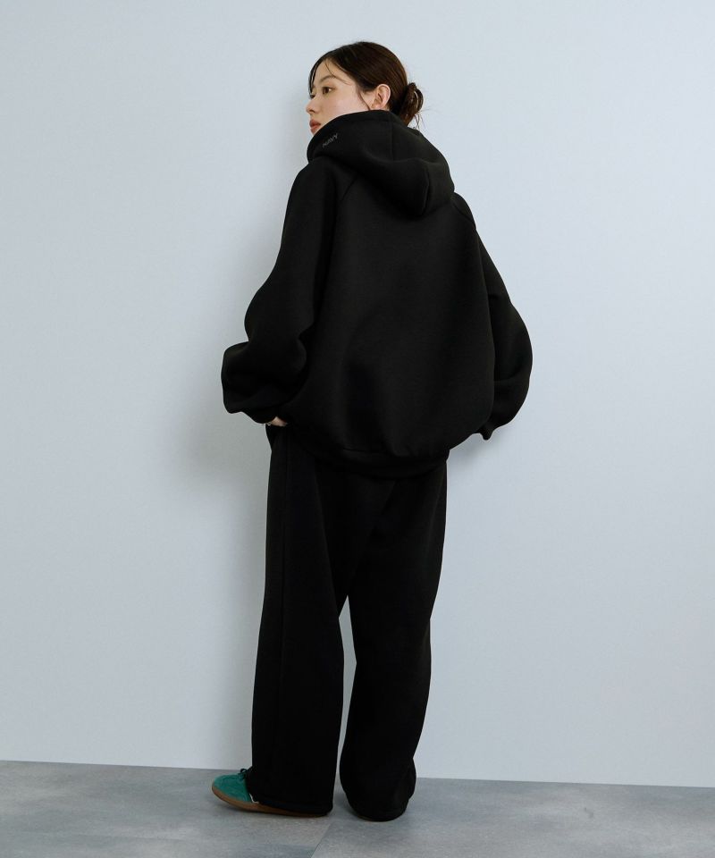 nAvy  ポンチ素材ワイドパーカー レディース商品画像-14