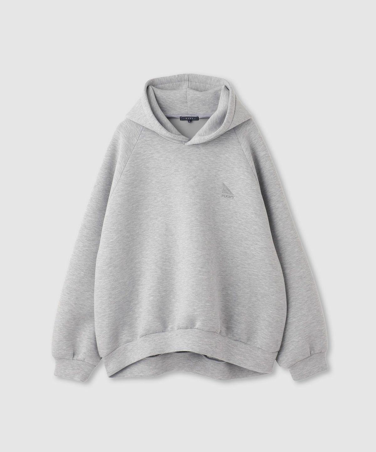 nAvy ポンチ素材ワイドパーカー レディース