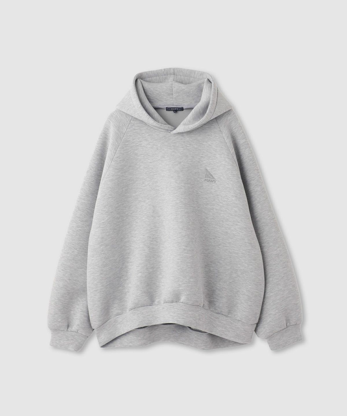 nAvy ポンチ素材ワイドパーカー レディース