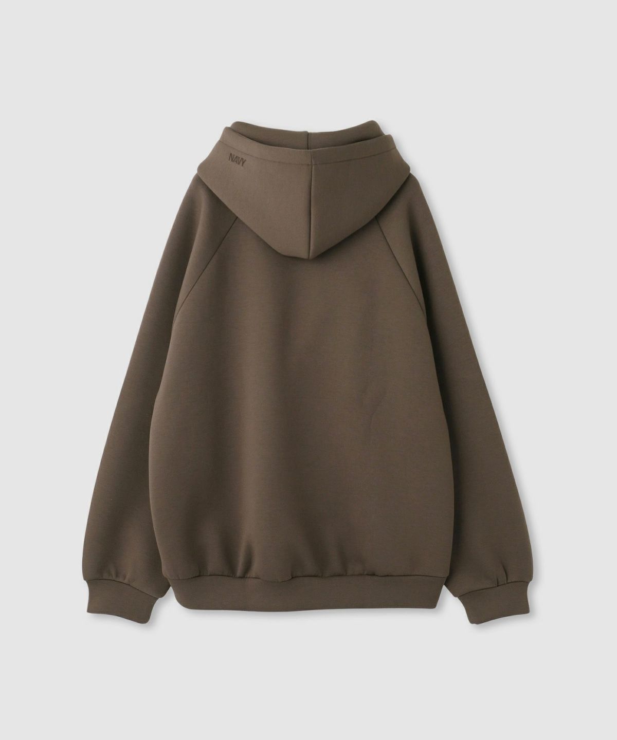 nAvy ポンチ素材ワイドパーカー レディース