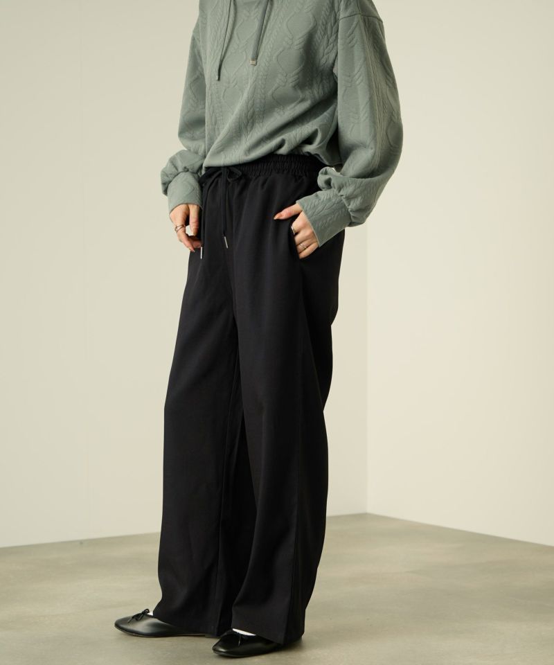 nAvy  ワイドストレートパンツ レディース商品画像-4