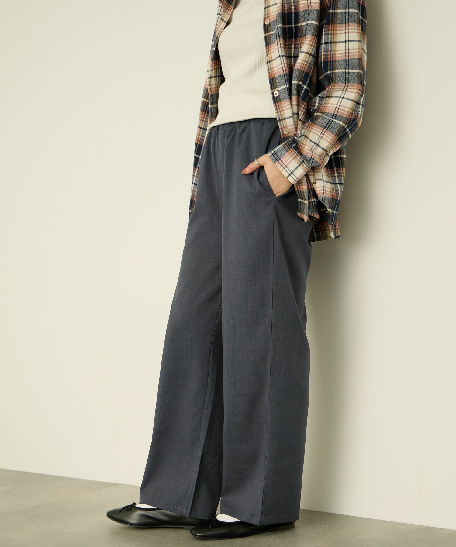 nAvy  ワイドストレートパンツ レディース商品サムネイル-8