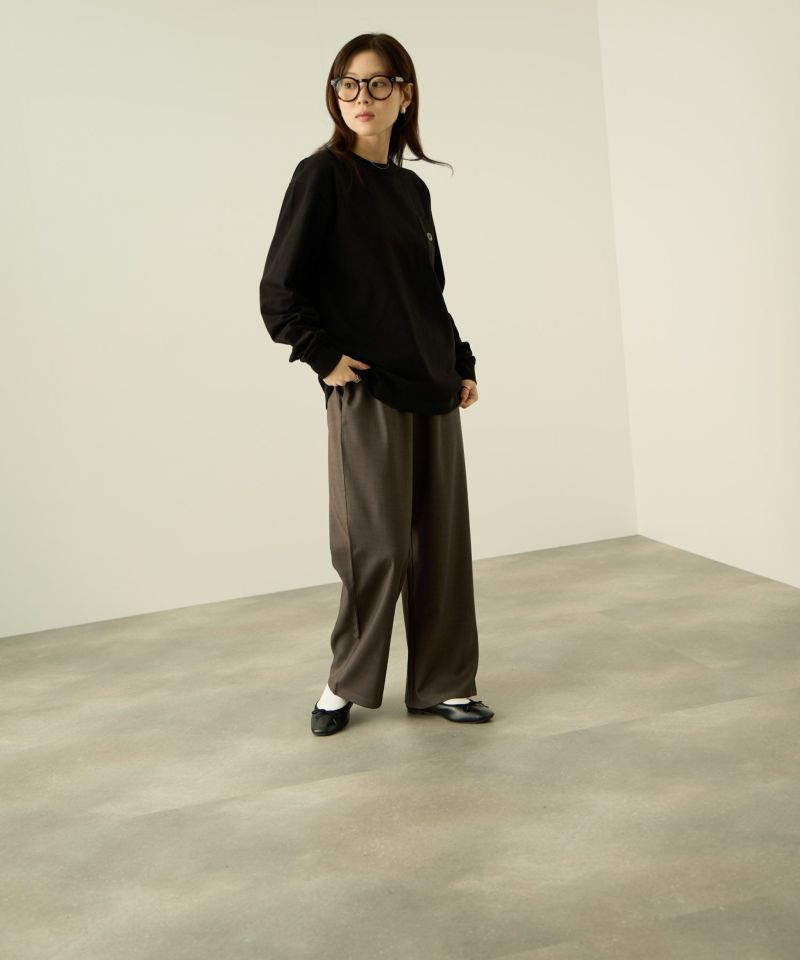 [値下げ]nAvy  ワイドストレートパンツ レディース商品画像-15