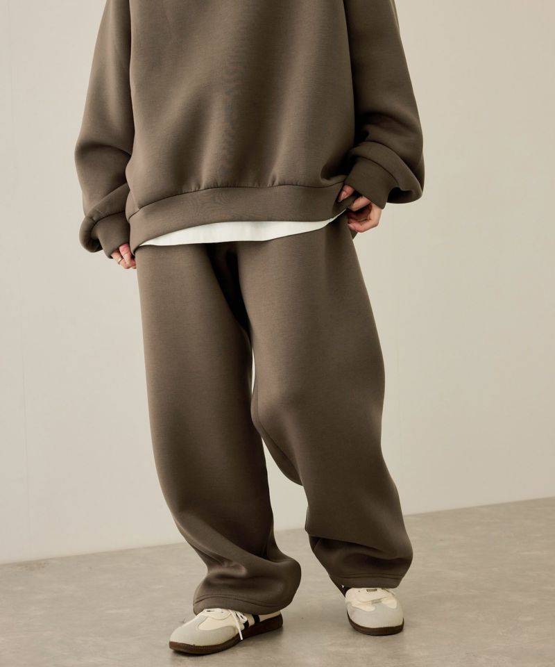 nAvy  ポンチ素材ワイドパンツ レディース商品画像-4