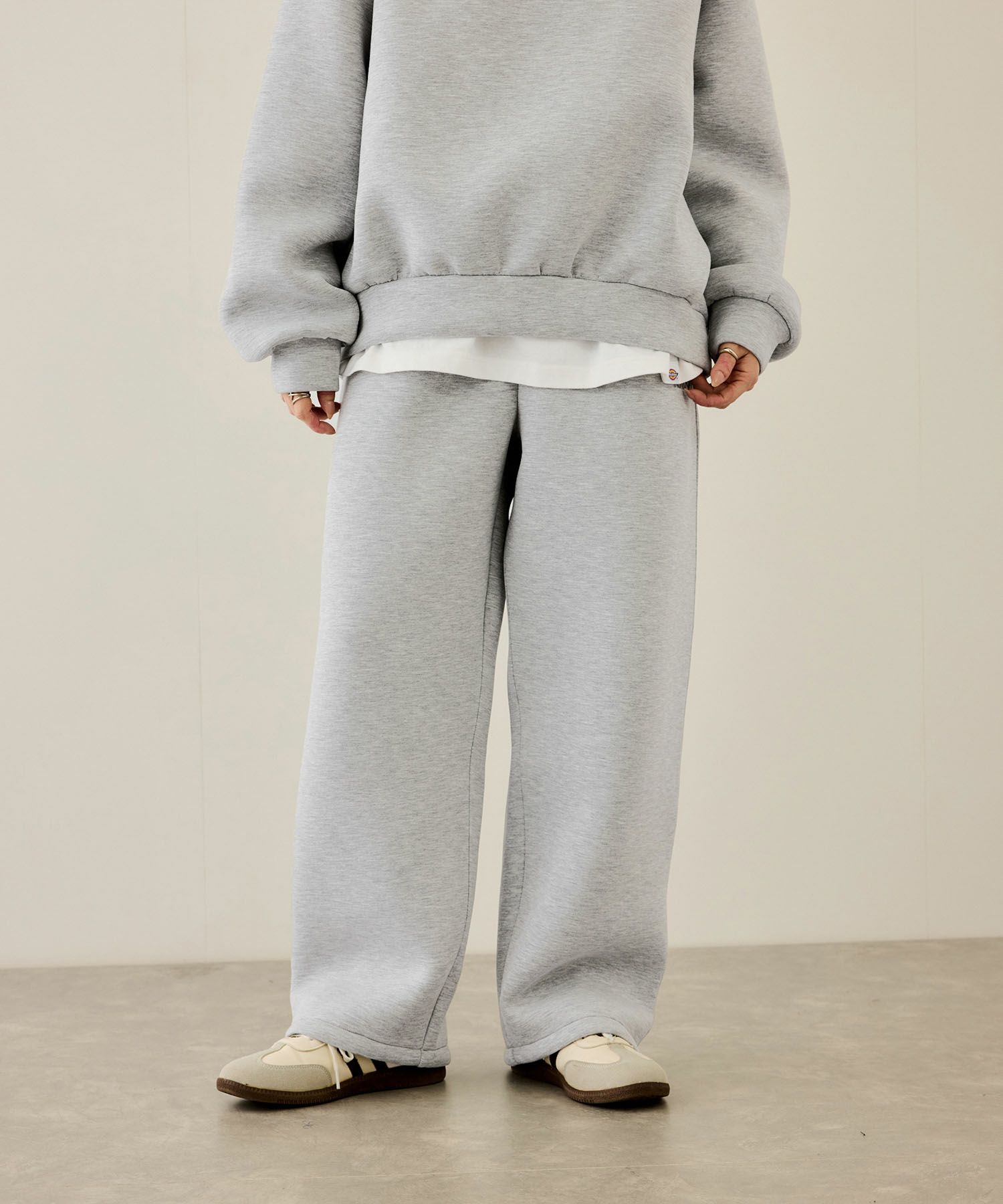 nAvy ポンチ素材ワイドパンツ レディース商品画像-9