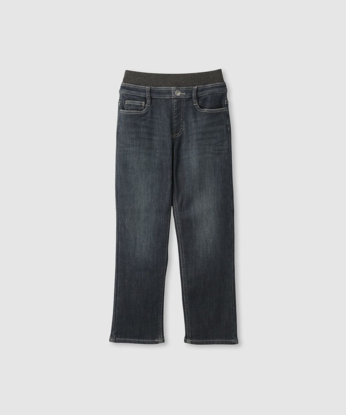 NAVY MAC HEAT 特暖 デニムパンツ レギュラーストレート キッズ