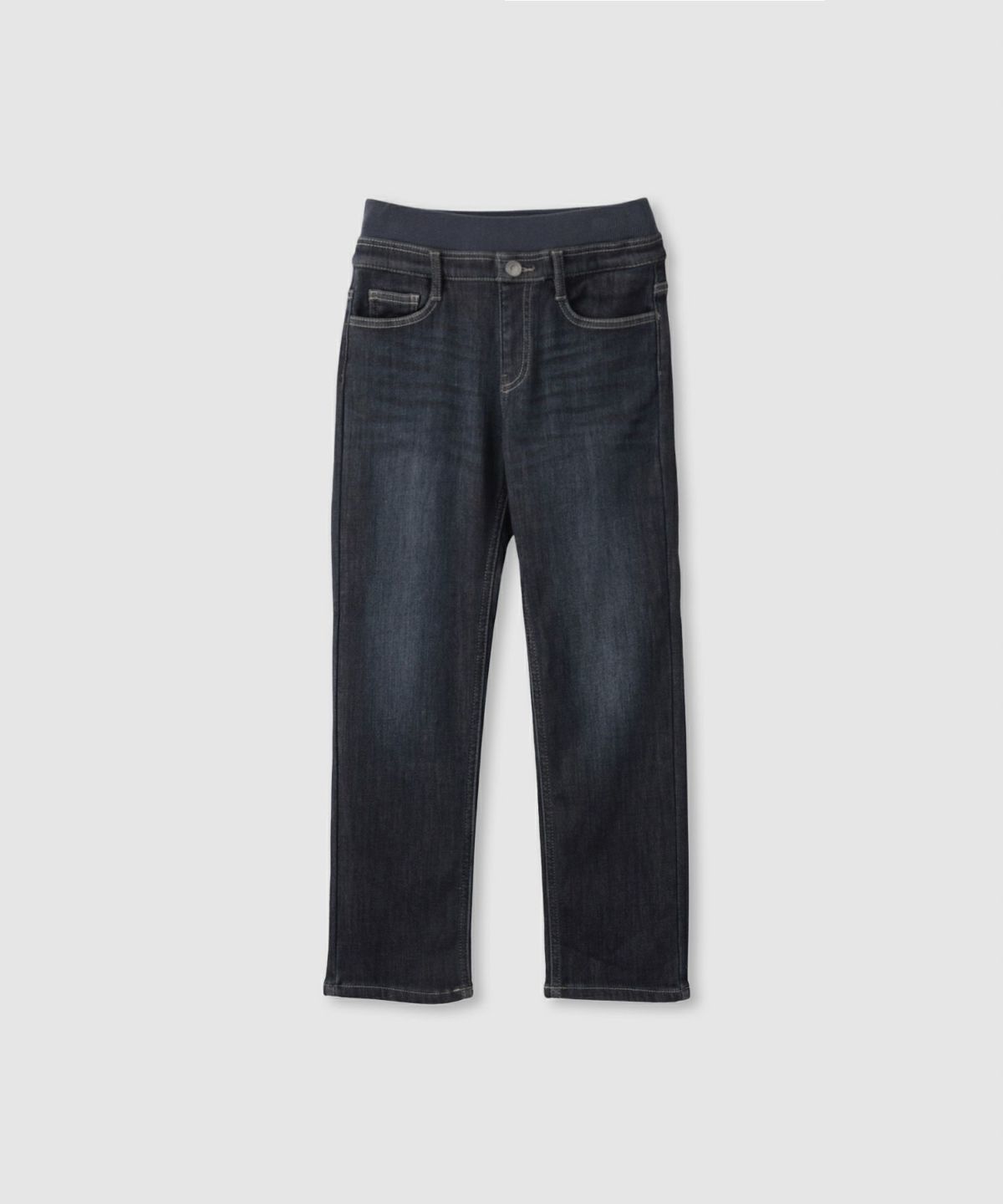 NAVY MAC HEAT 特暖 デニムパンツ レギュラーストレート キッズ