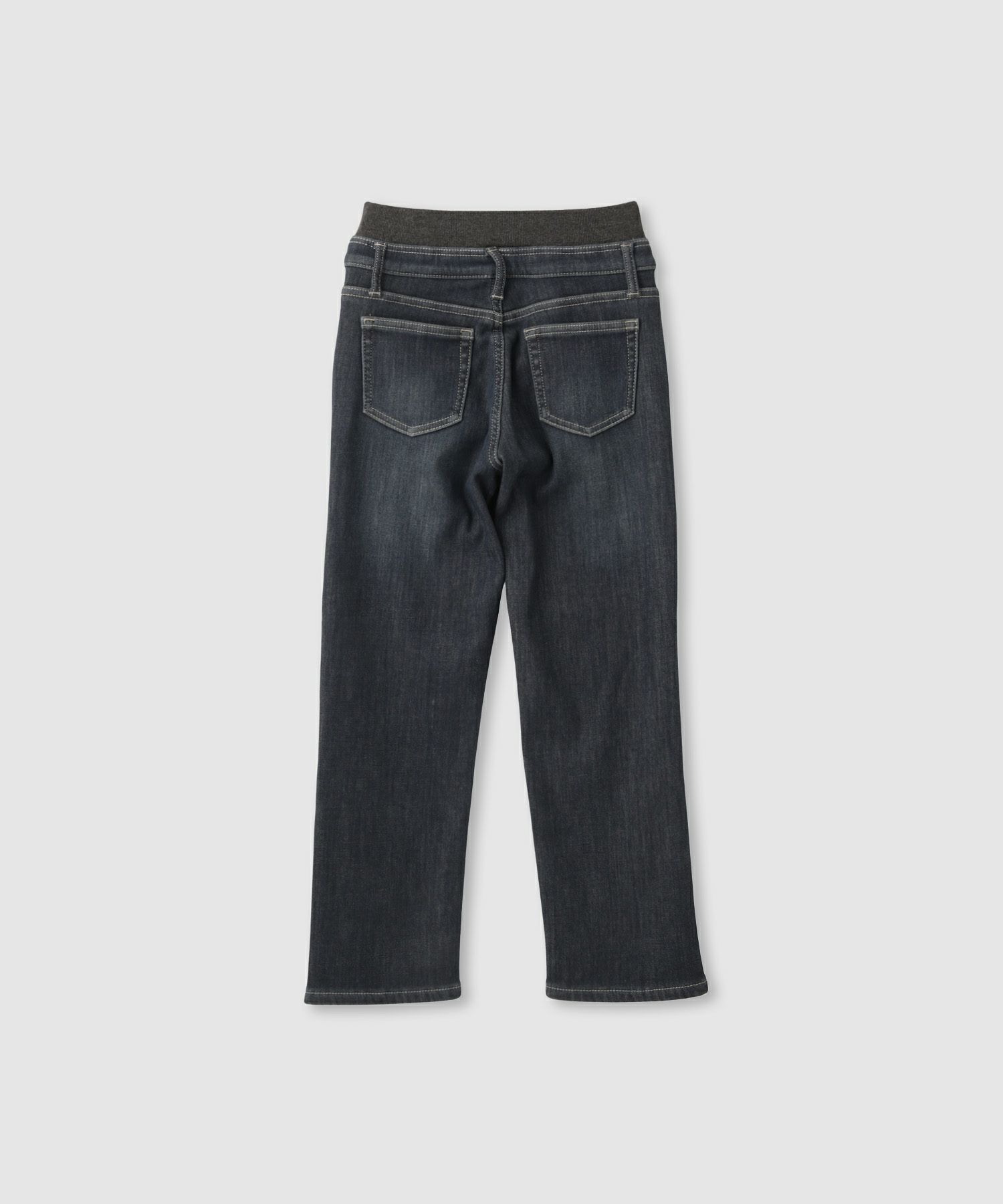 NAVY  MAC HEAT 特暖 デニムパンツ レギュラーストレート キッズ商品サムネイル-3