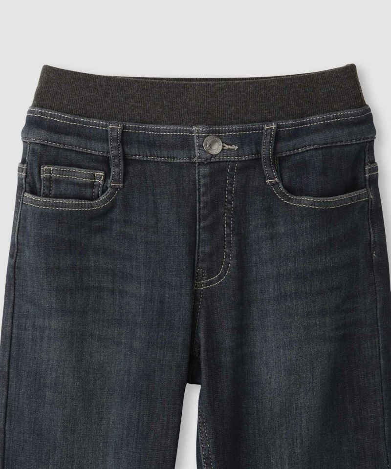 NAVY  MAC HEAT 特暖 デニムパンツ レギュラーストレート キッズ商品画像-4