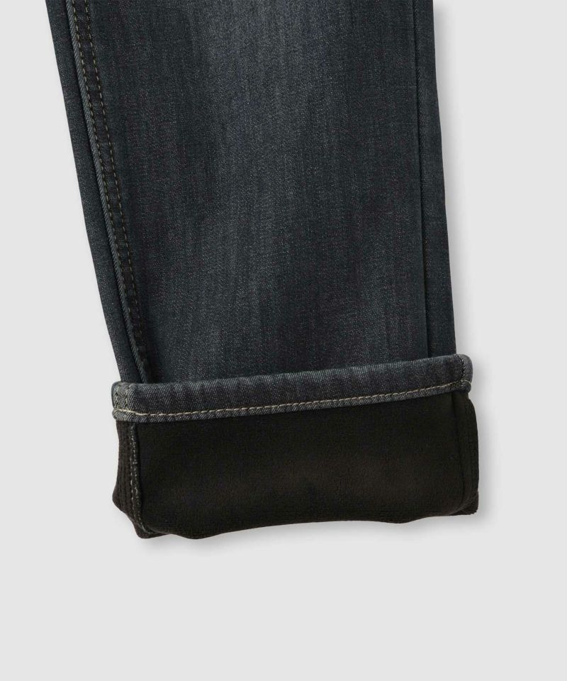 [値下げ]NAVY  MAC HEAT 特暖 デニムパンツ レギュラーストレート キッズ商品画像-7