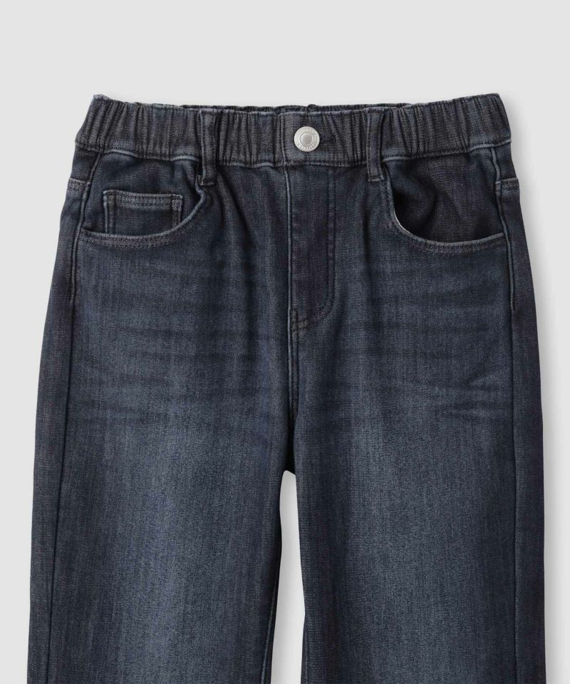 [値下げ]NAVY  MAC HEAT 特暖 デニムパンツ フレア キッズ商品画像-4
