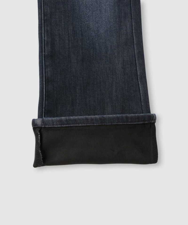 [値下げ]NAVY  MAC HEAT 特暖 デニムパンツ フレア キッズ商品画像-7