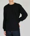 Hanes KURO クルーネックロングスリーブTシャツ メンズ メール便 対応商品商品サムネイル-4