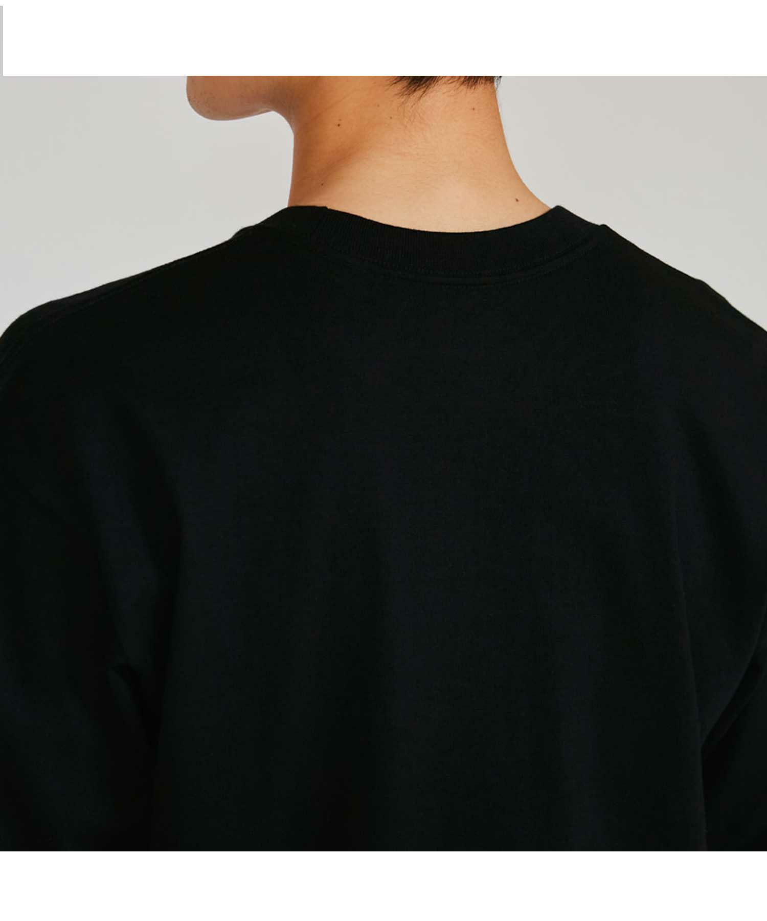 Hanes  KURO クルーネックロングスリーブTシャツ メンズ メール便 対応商品商品画像-9