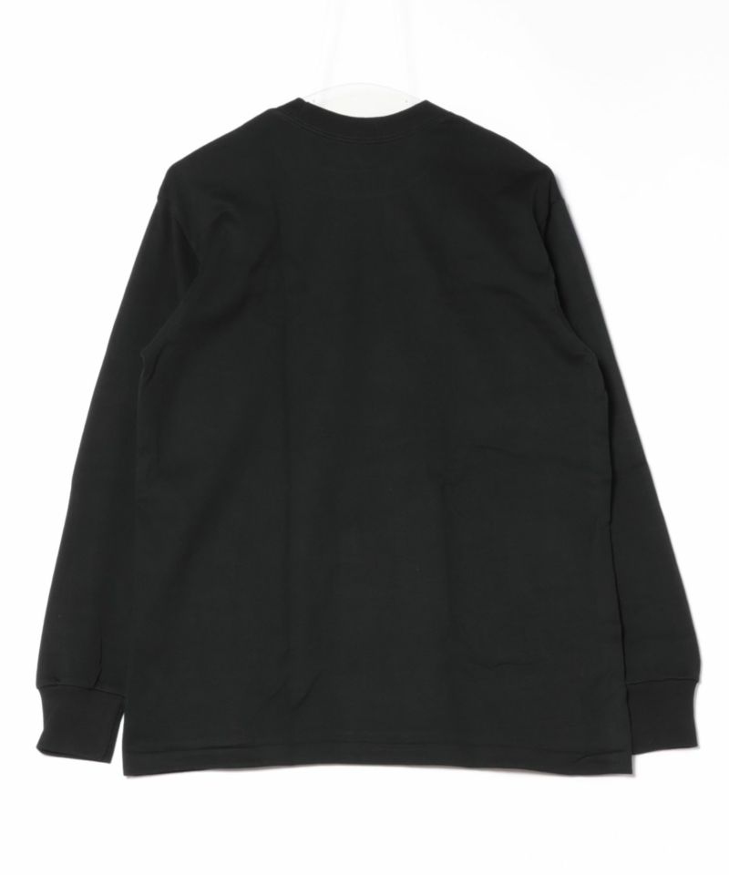 Hanes KURO クルーネックロングスリーブTシャツ メンズ メール便 対応商品商品画像-10
