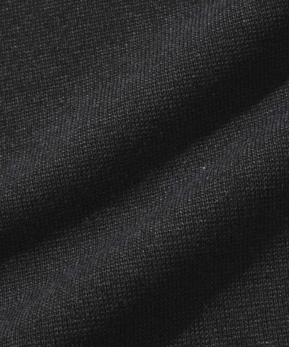 NAVY 快適ニット ミラノリブクルーネック メンズ