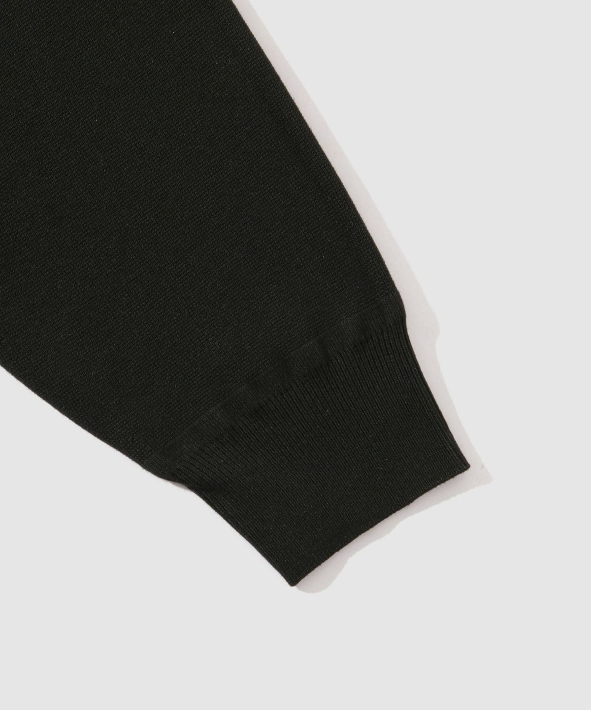 NAVY 快適ニット ミラノリブハーフジップ メンズ