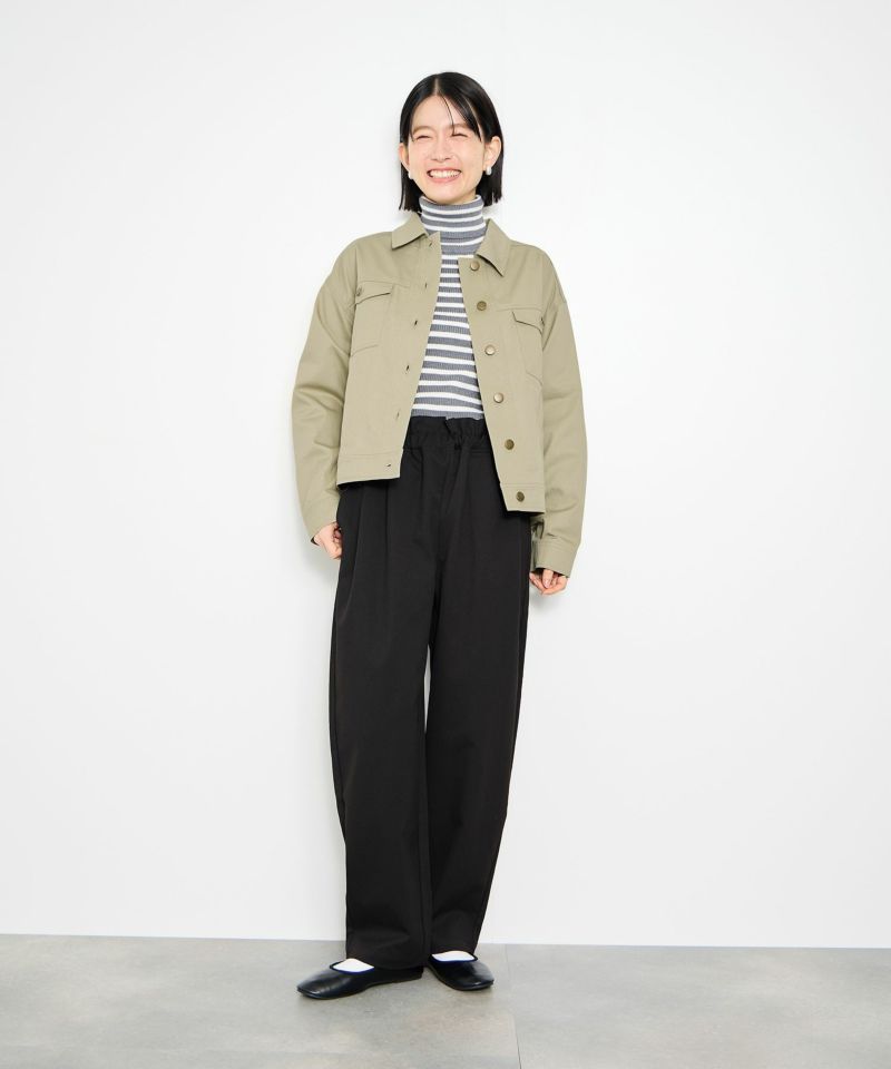 Idnes ライトワークトラッカージャケット レディース商品画像-13