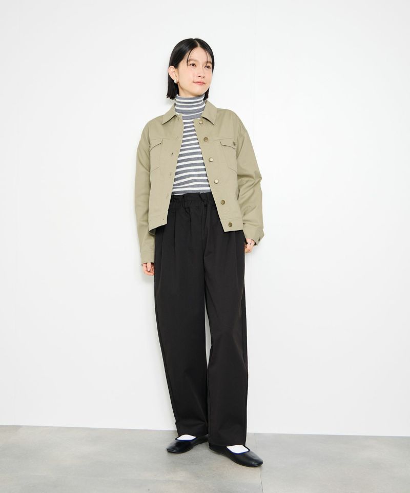 [値下げ]Idnes  ライトワークトラッカージャケット レディース商品画像-14