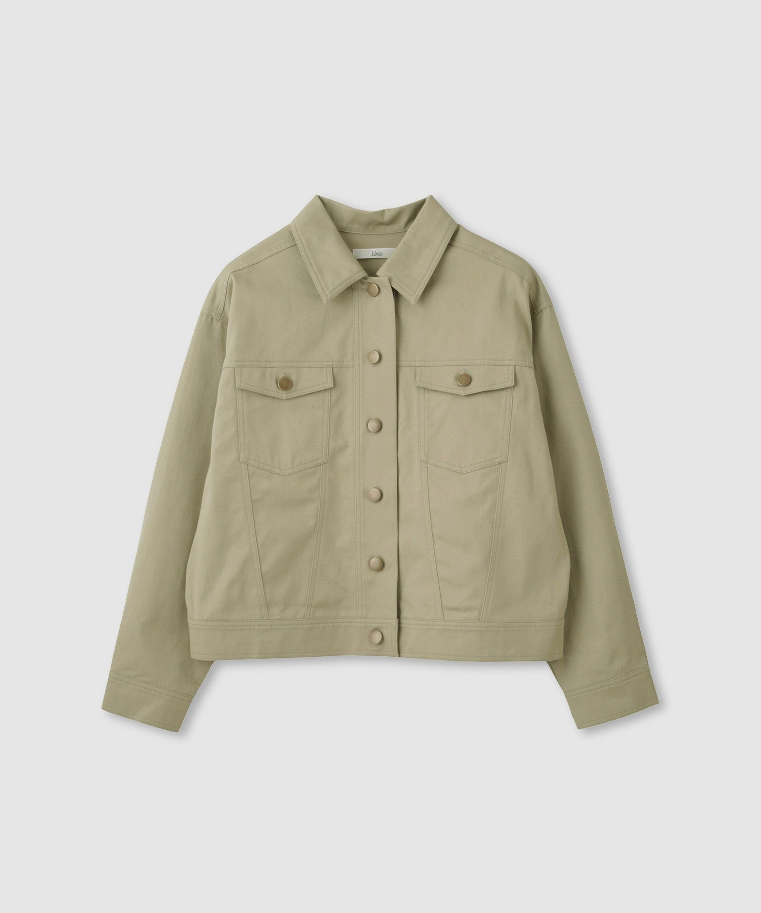 [最終さらに50%OFF]Idnes  ライトワークトラッカージャケット レディース商品画像-17