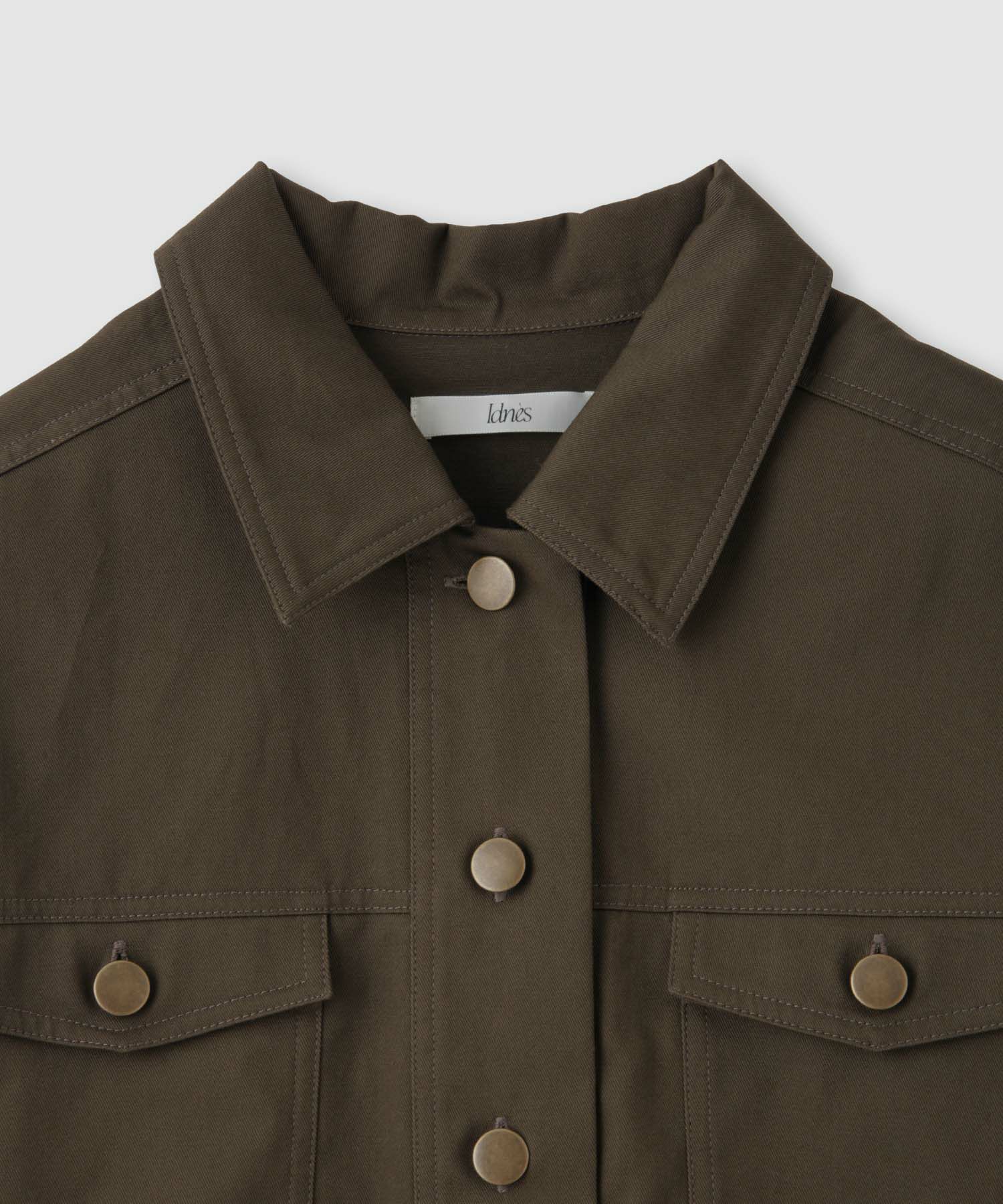 [値下げ]Idnes  ライトワークトラッカージャケット レディース商品画像-19