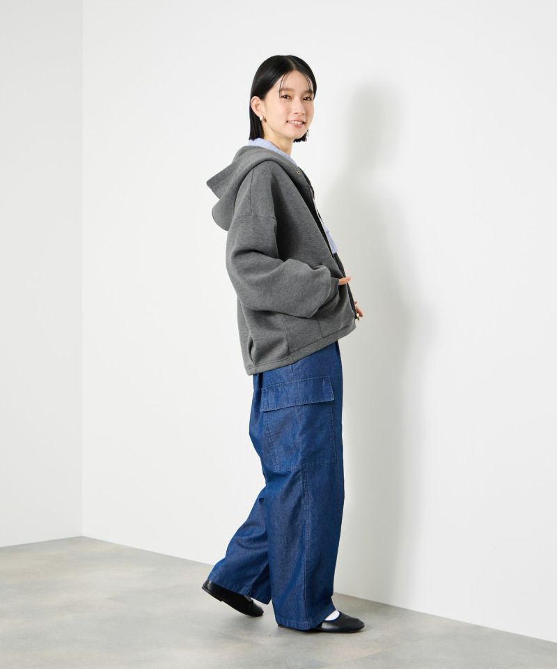 Mal. チャコールグレー ボンディングパーカー 楽天市場】〔カ〕 【秋再販】パーカー レディース ボンディング