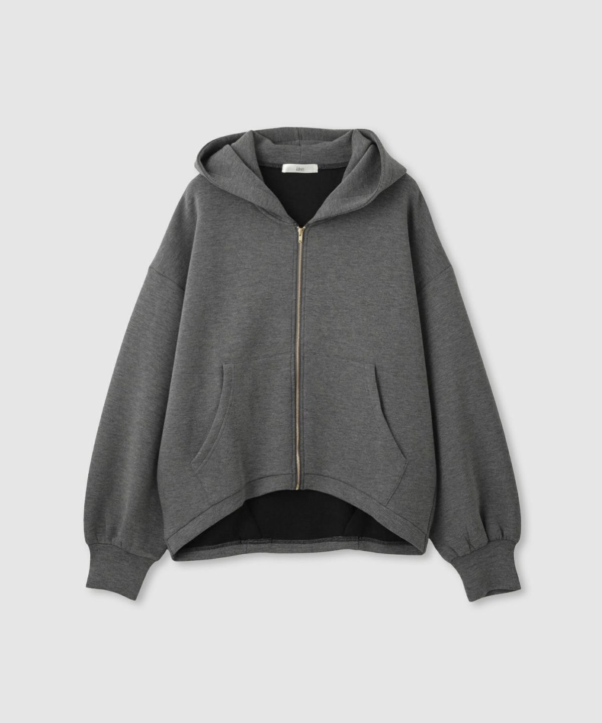 Idnes ストレッチポンチジップパーカー レディース