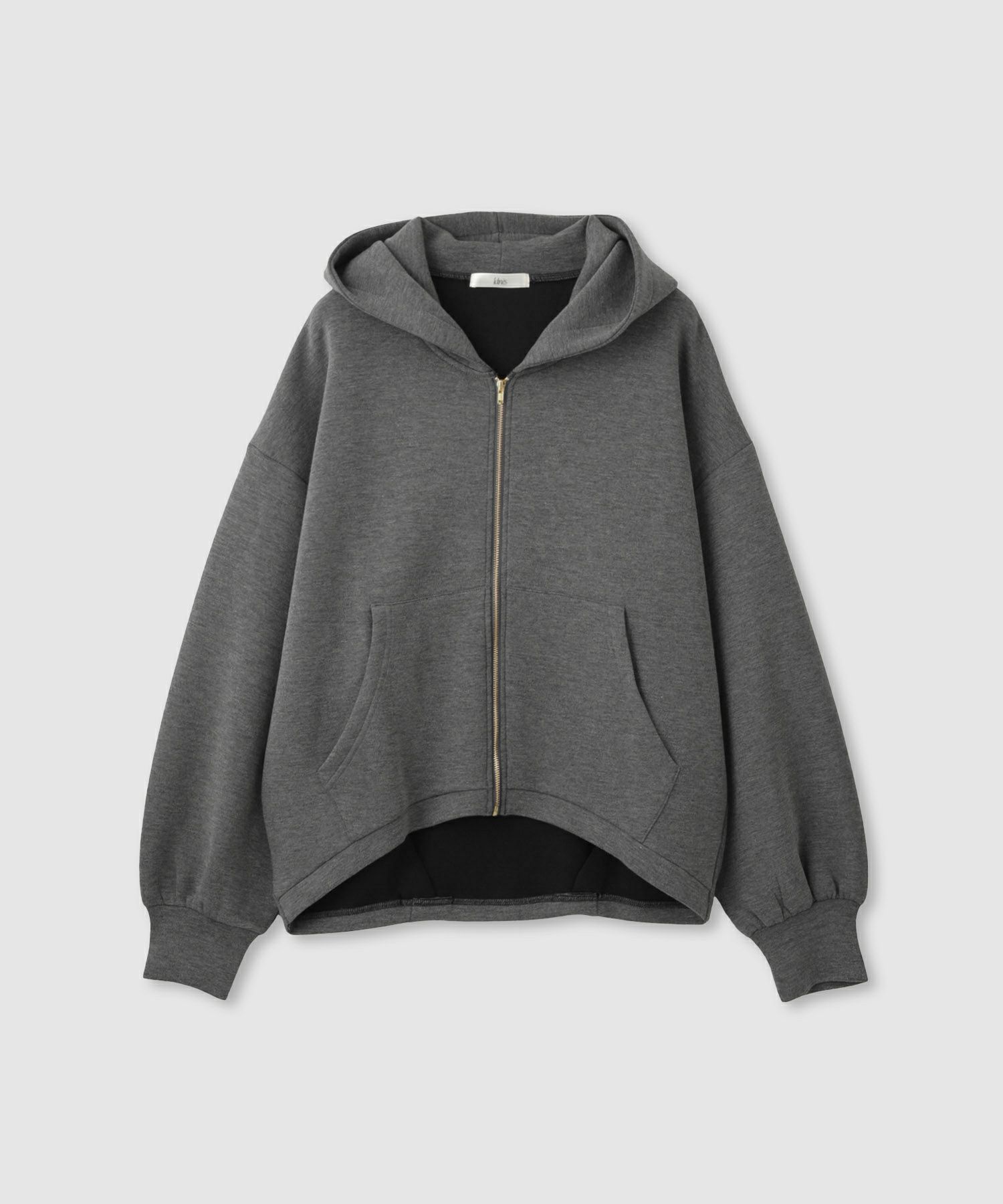 Idnes ストレッチポンチジップパーカー レディース