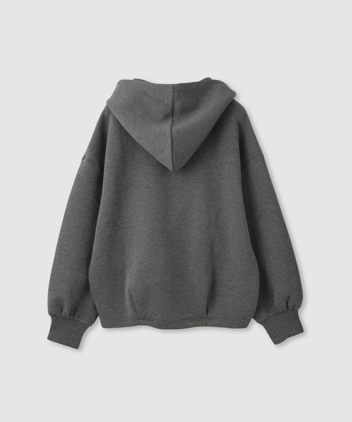 Idnes ストレッチポンチジップパーカー レディース