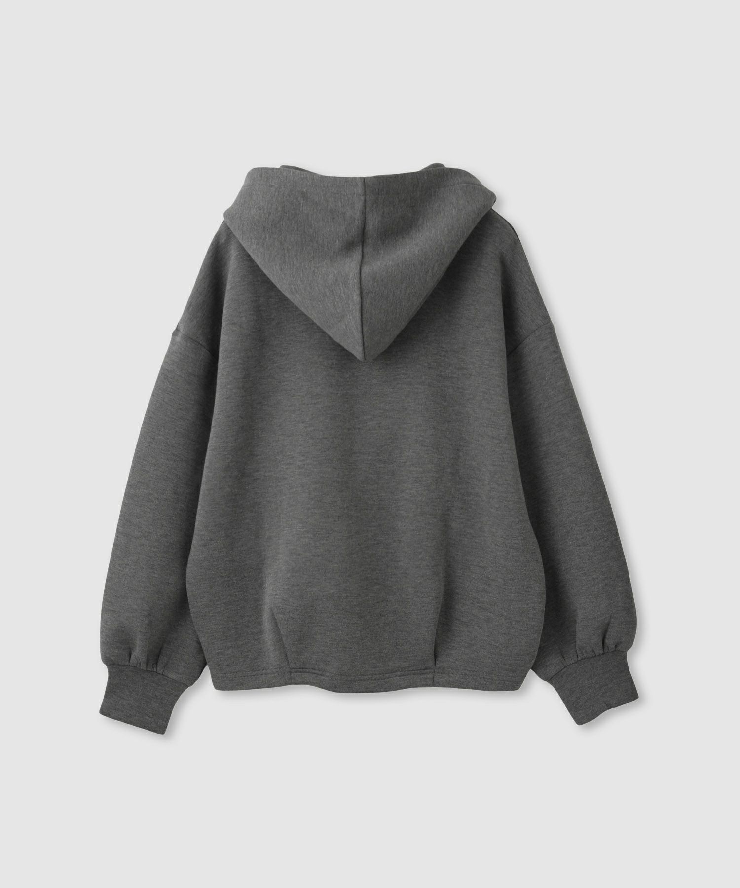 Idnes ストレッチポンチジップパーカー レディース