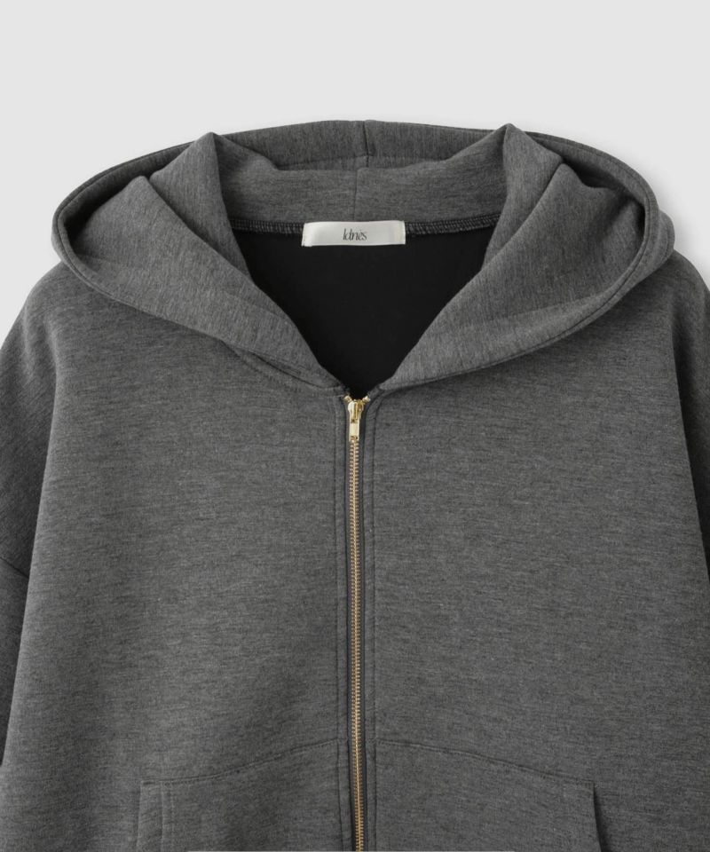 Idnes ストレッチポンチジップパーカー レディース商品画像-15