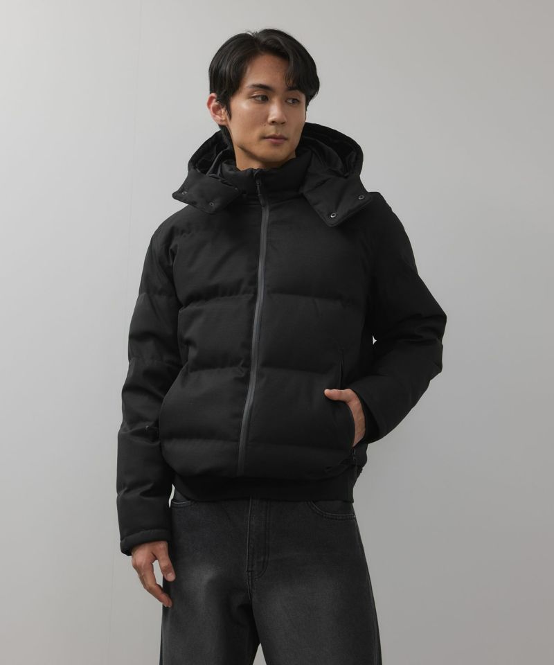 NAVY  ウールライクプレミアムダウンジャケット メンズ商品画像-2