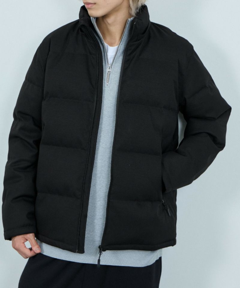 NAVY  ウールライクプレミアムダウンジャケット メンズ商品画像-3