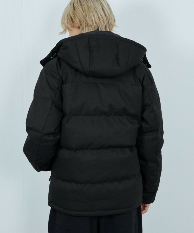 NAVY  ウールライクプレミアムダウンジャケット メンズ商品画像-6