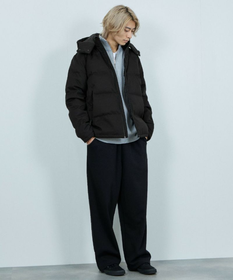 NAVY  ウールライクプレミアムダウンジャケット メンズ商品画像-8