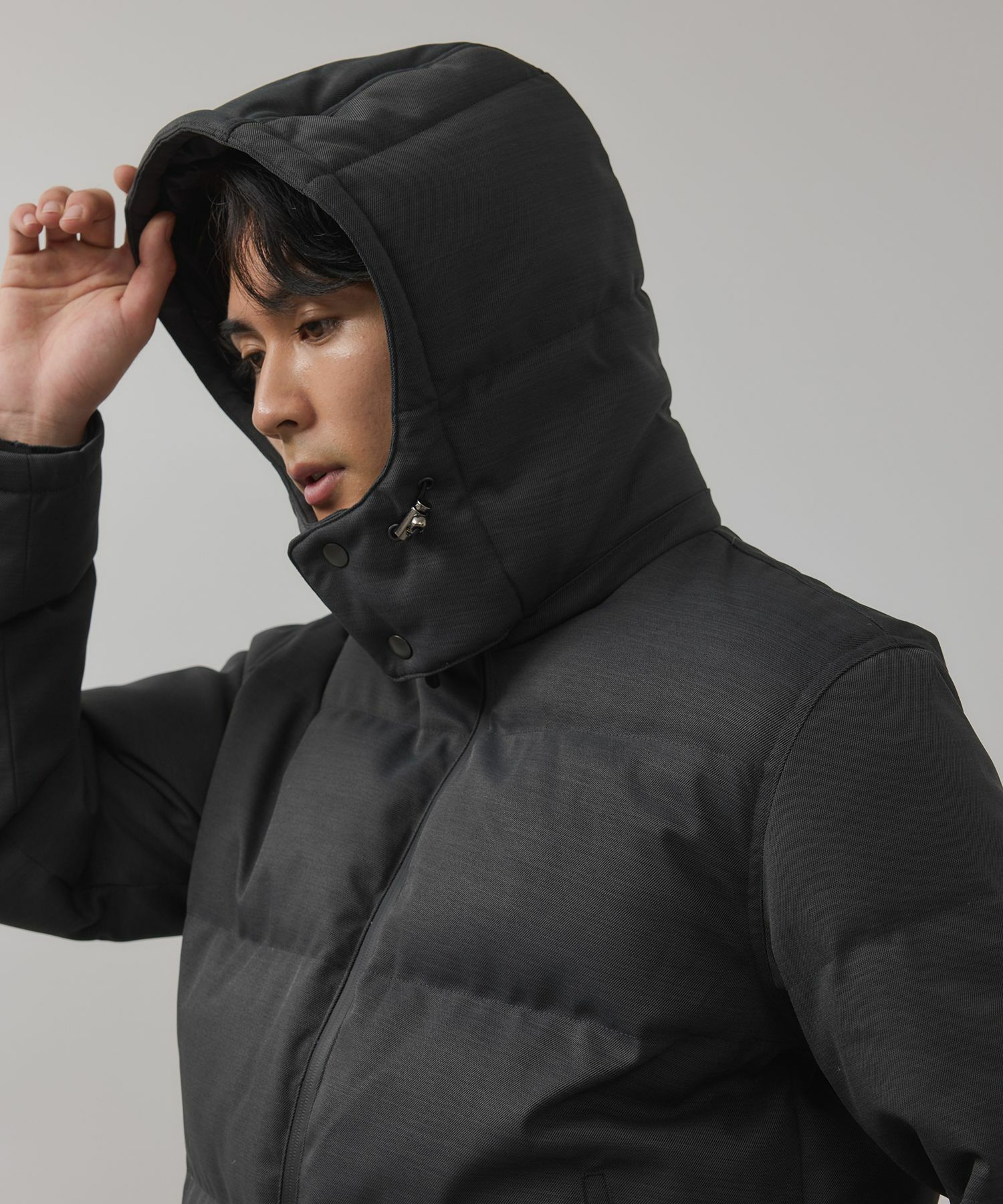 NAVY  ウールライクプレミアムダウンジャケット メンズ商品サムネイル-9