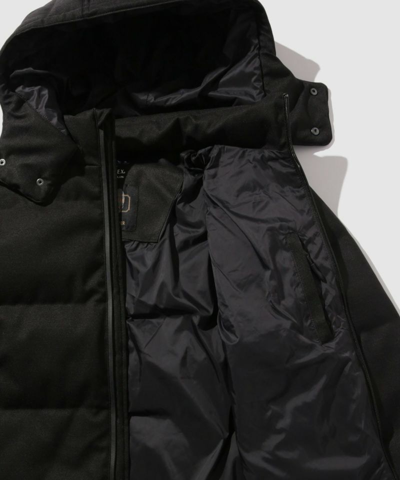 NAVY  ウールライクプレミアムダウンジャケット メンズ商品画像-18