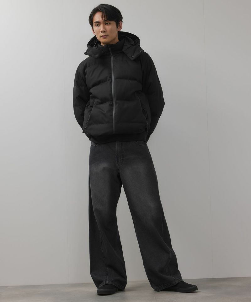 NAVY  ウールライクプレミアムダウンジャケット メンズ商品画像-18