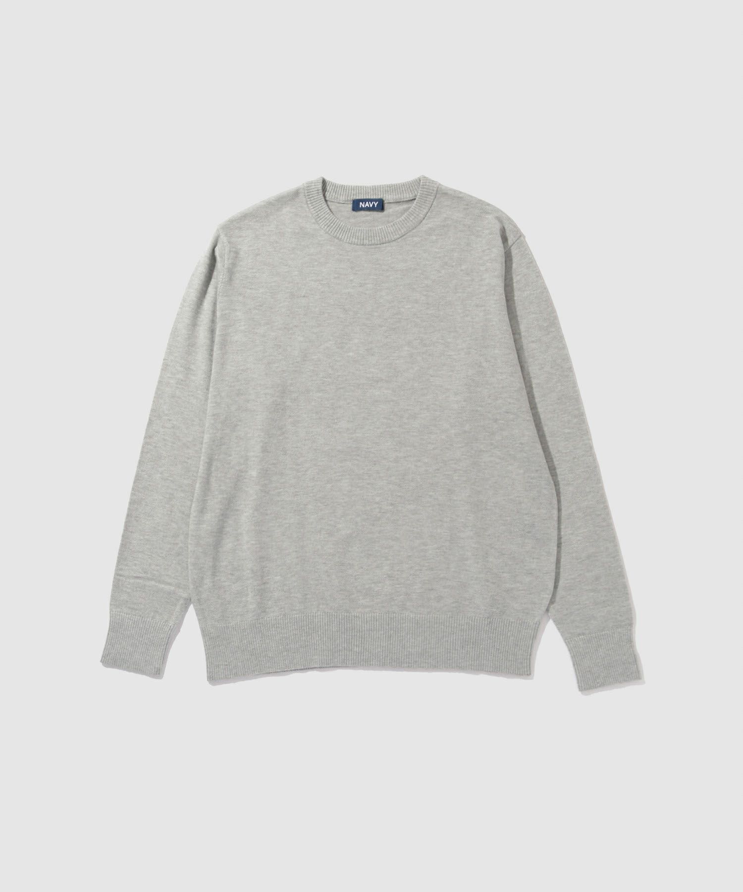 [さらに50%OFF]NAVY  素肌ニット クルーネック メンズ商品サムネイル-27