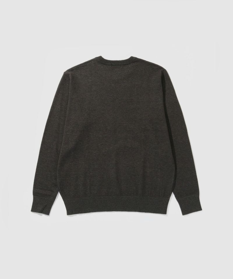 NAVY 素肌ニット クルーネック メンズ商品画像-30