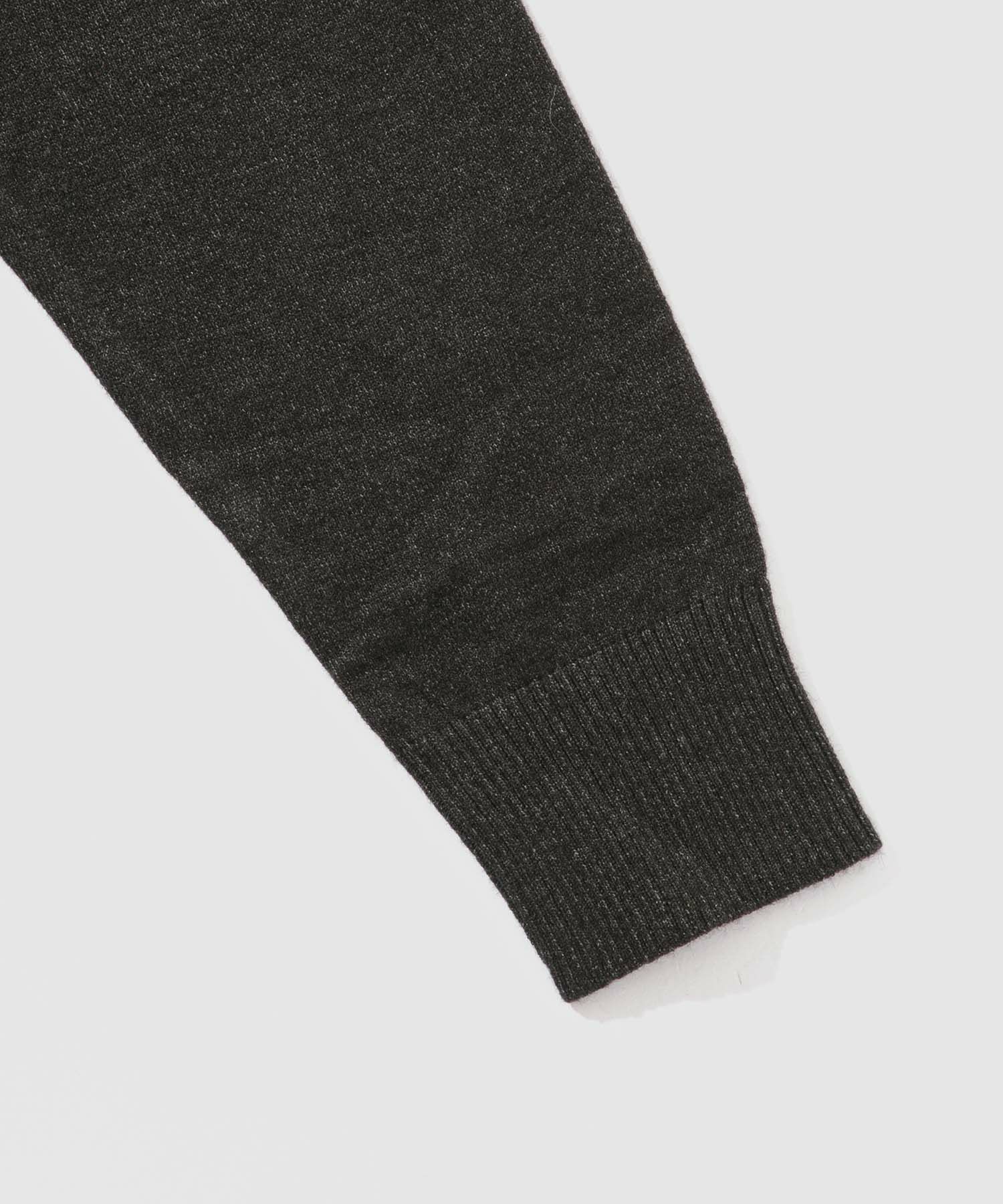 [期間限定価格]NAVY 素肌ニット クルーネック メンズ