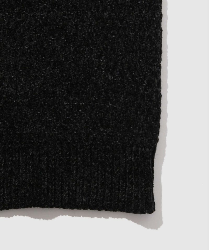 NAVY  トロリカノコモールニット クルーネック メンズ商品画像-21