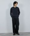 NAVY  素肌ニット Vネック メンズ商品サムネイル-5