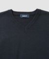 NAVY  素肌ニット Vネック メンズ商品サムネイル-16