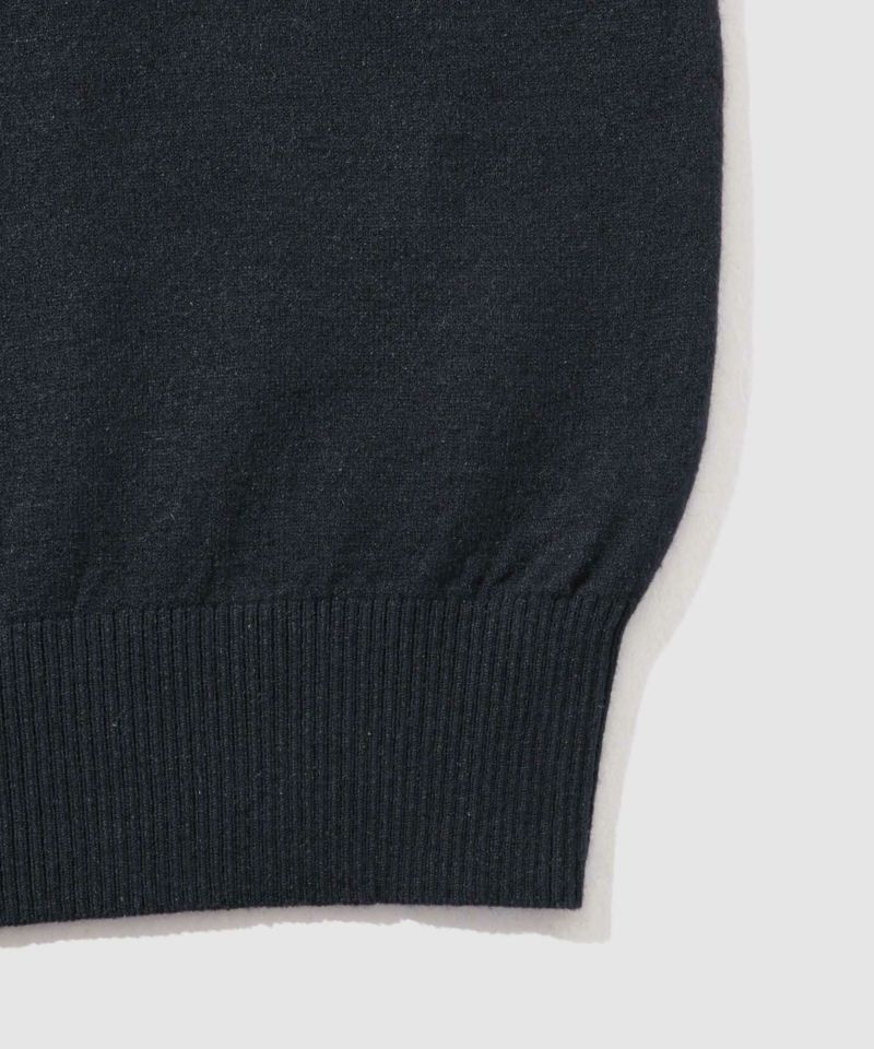 NAVY 素肌ニット Vネック メンズ商品画像-18