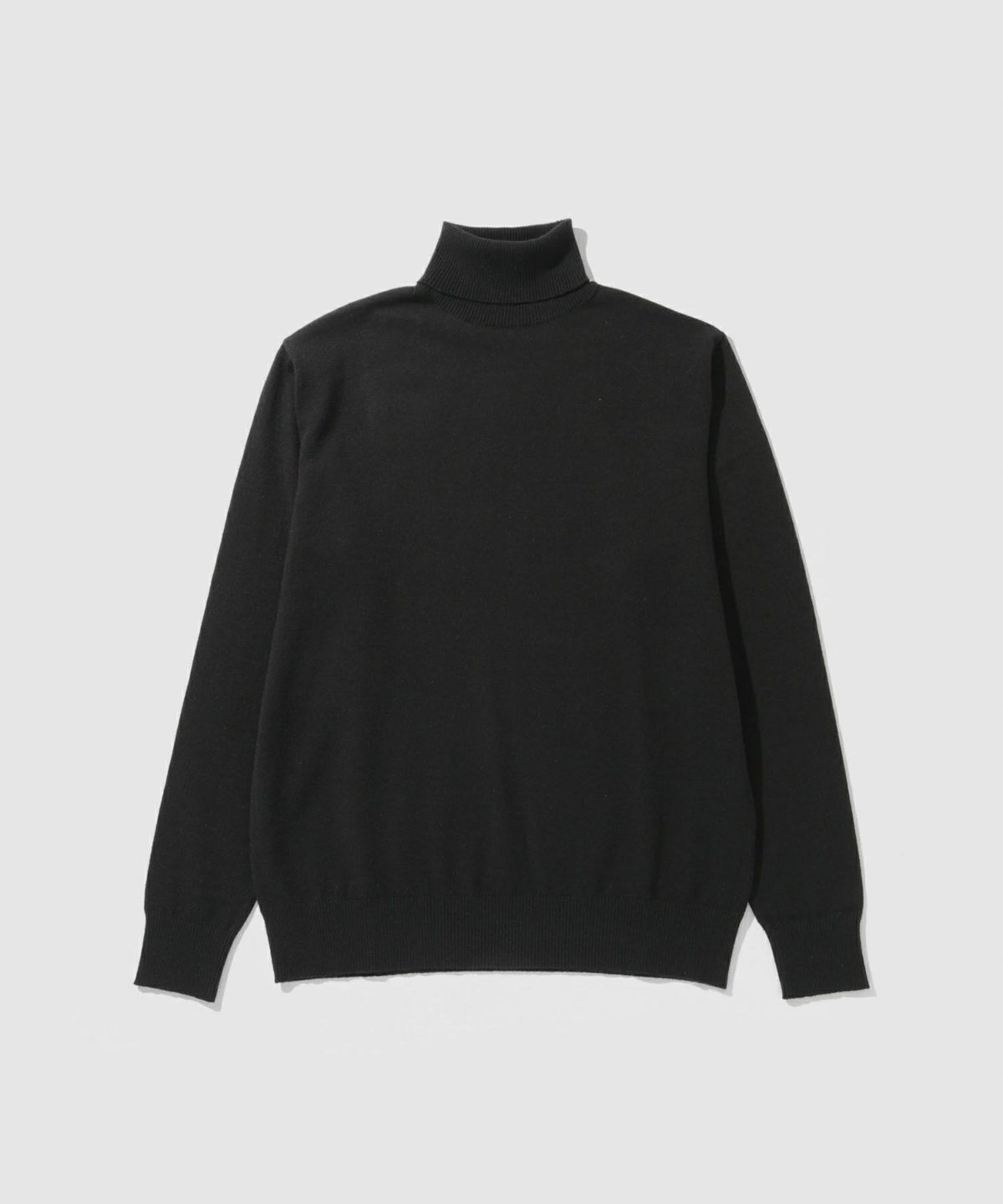 [期間限定価格]NAVY 素肌ニット タートルネック メンズ